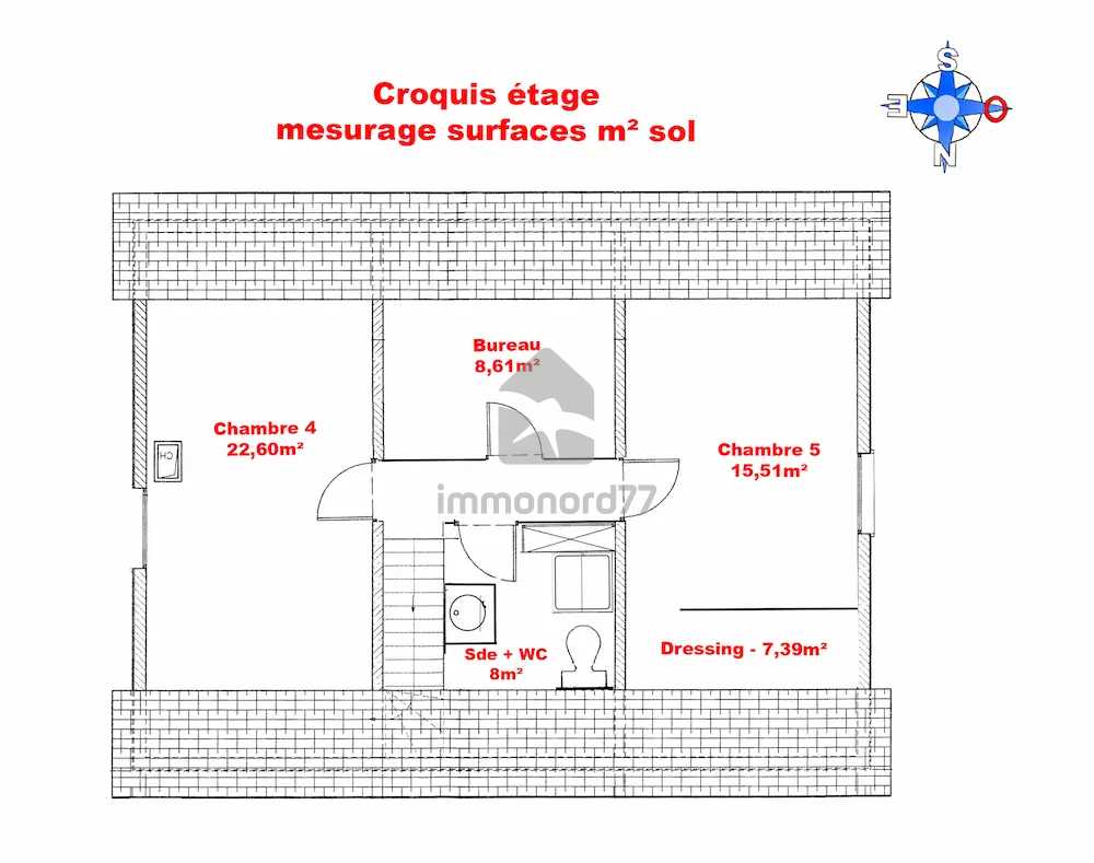 Plan etage mesure 690affc42c310