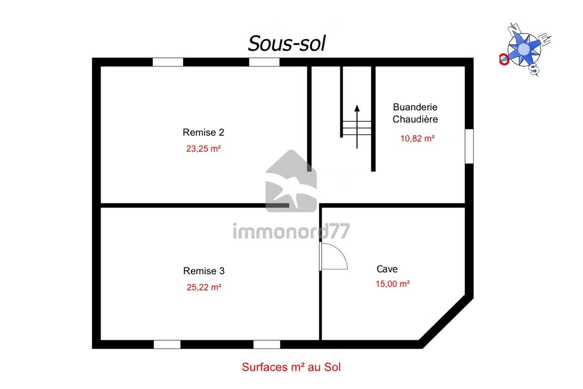 Plan sous sol maison villeparisis mesures 698cbc474602e