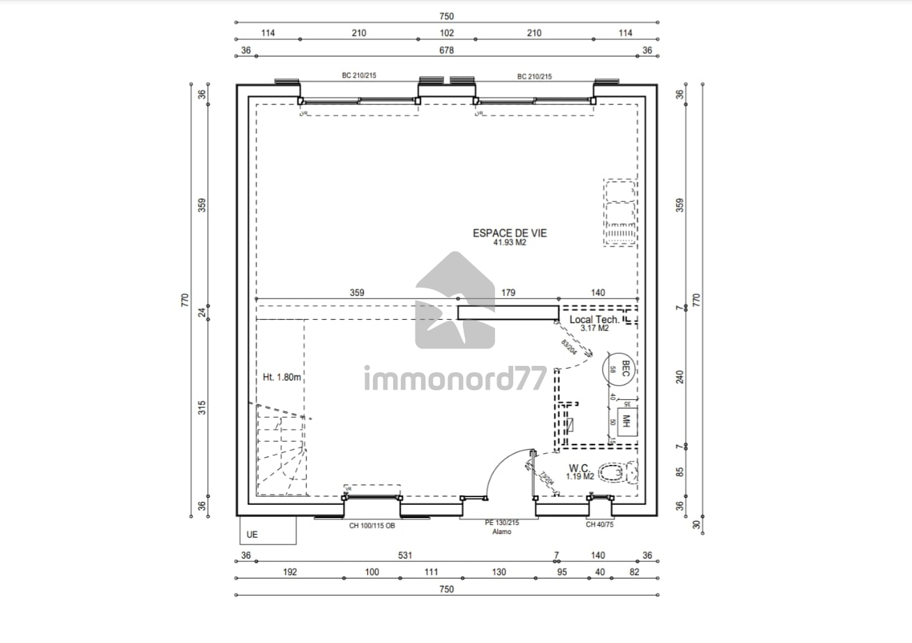Vente maison messy plan etage 656da8112ce21