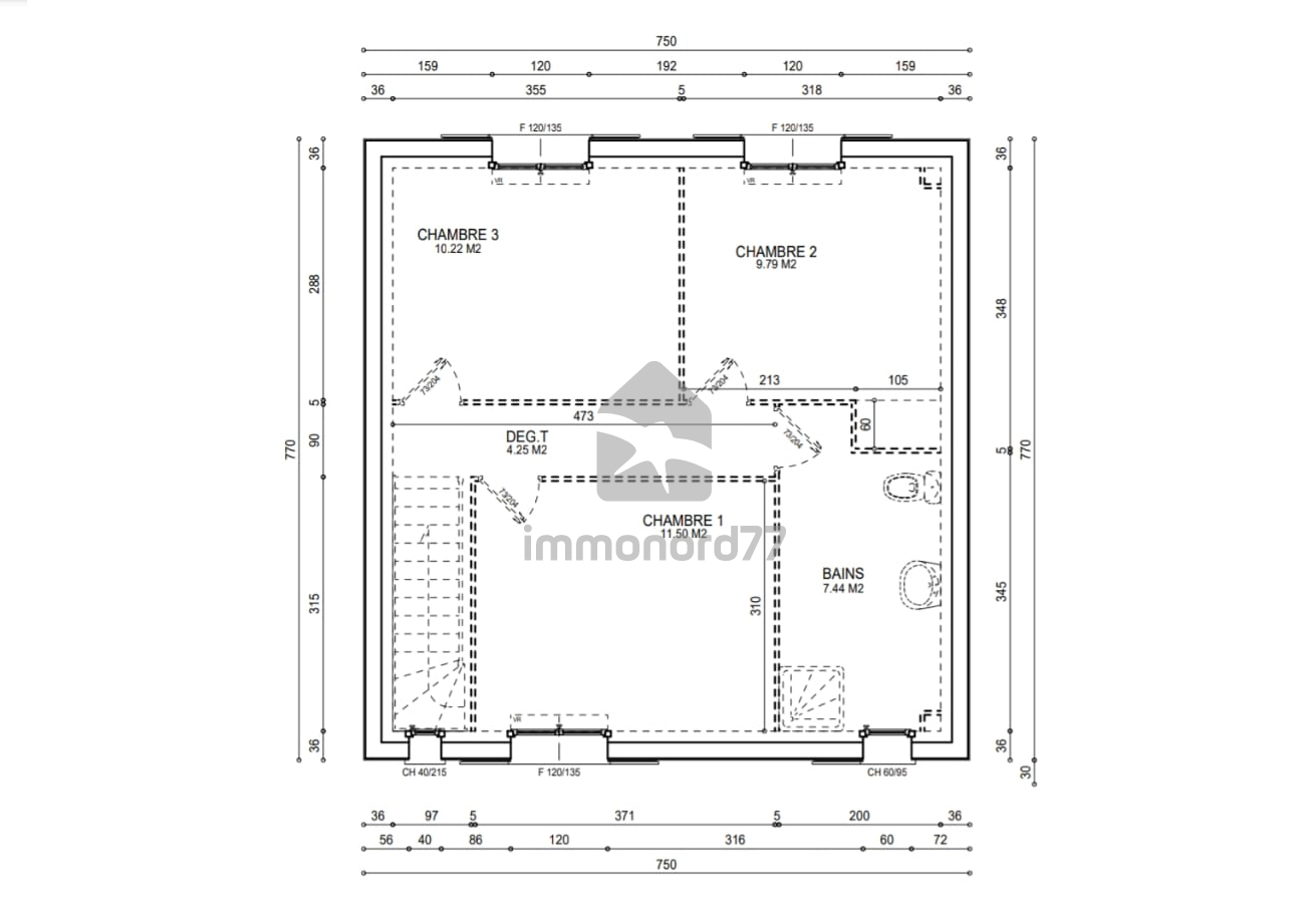 Vente maison messy plan rdc 656da8114007e